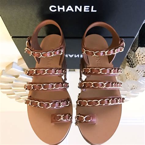 sandali chanel corda|Chanel suede sandals.